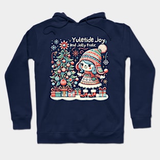 Yuletide Joy and Jolly Frolic Hoodie